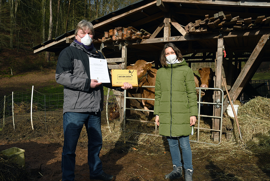 Auszeichnung der „Aktion Grün“-Kommune Lindenberg